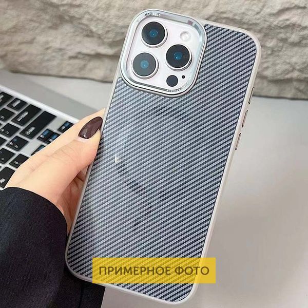 Чохол TPU+PC Carbon Mirage with MagSafe для Apple iPhone 16 Plus (6.7") 78111 фото