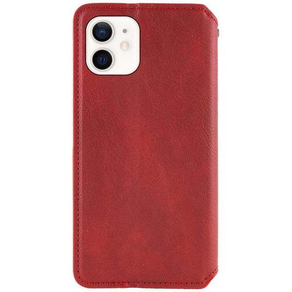 Шкіряний чохол-книжка GETMAN Cubic (PU) для Apple iPhone 11 (6.1") 80843 фото