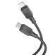Дата кабель Hoco X101 Assistant 60W Type-C to Type-C (1m) 74616 фото 2