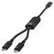 Дата кабель Acefast C5-11 USB-C to 2xUSB-C 100W (1.2m) 73057 фото 3