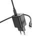МЗП Hoco N42 Elogiado PD45W (2USB-C) + кабель Type-C to Lightning 69115 фото 3