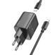 МЗП Hoco N42 Elogiado PD45W (2USB-C) + кабель Type-C to Lightning 69115 фото 2