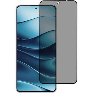 Захисне скло Privacy 5D (тех.пак) для Xiaomi Redmi Note 14 4G/5G / Poco M7 Pro 5G 77682 фото