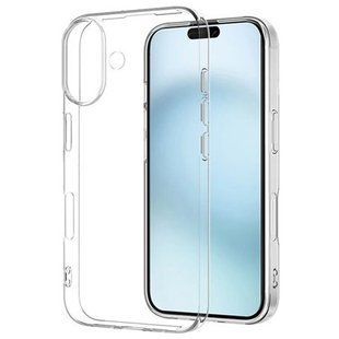 TPU чохол Epic Transparent 1,5mm для Apple iPhone 16 (6.1") 73441 фото