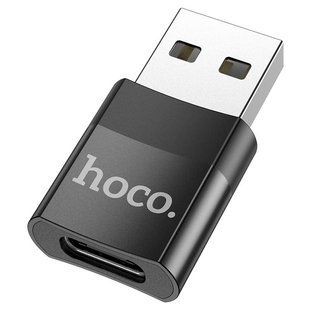Перехідник Hoco UA17 USB Male to Type-C Female USB2.0 55828 фото