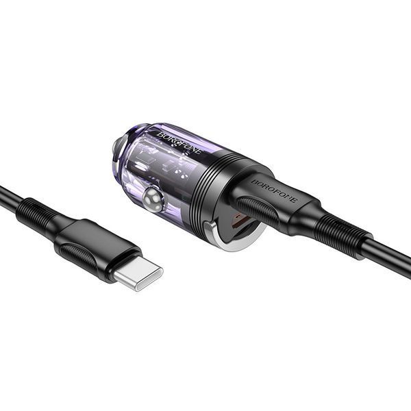 АЗП Borofone BZ29B Outstanding PD36W (2USB-C) + кабель Type-C to Type-C 69014 фото