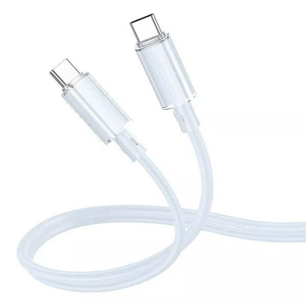 Дата кабель Borofone BX112 Lemon Type-C to Type-C 60W (1m) 73987 фото
