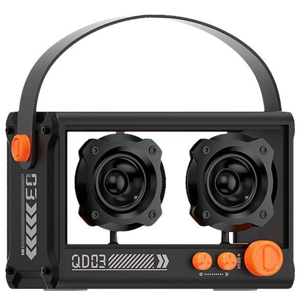 Bluetooth колонка QD03 Transparent з мікрофоном 78524 фото