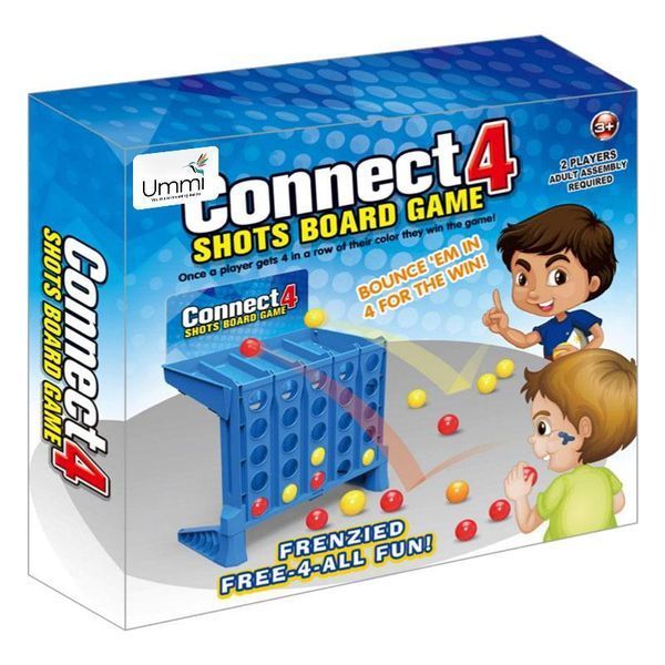 Настільна інтерактивна гра Ummi 22013 Connect 4 Shots Board Game 79324 фото
