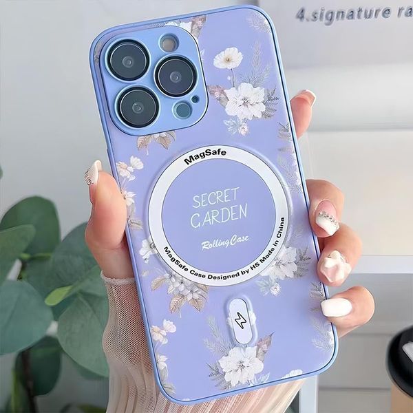 TPU+PC чохол Secret Garden with MagSafe для Apple iPhone 12 Pro Max (6.7") 58014 фото
