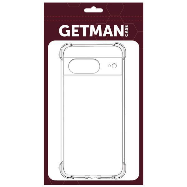 TPU чохол GETMAN Ease logo посилені кути Full Camera для Google Pixel 8 74314 фото
