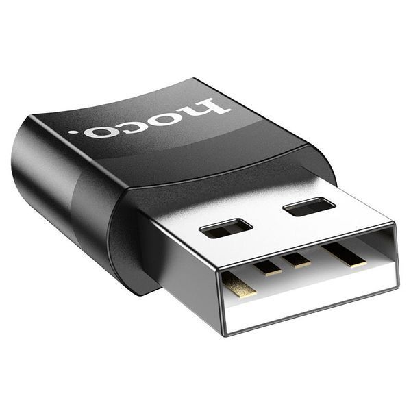 Перехідник Hoco UA17 USB Male to Type-C Female USB2.0 55828 фото