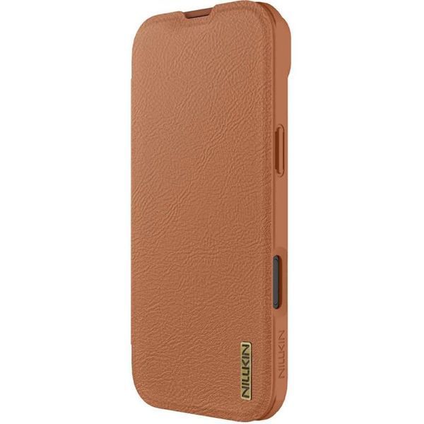 Шкіряний чохол-книжка Nillkin Qin Pro Camshield для Apple iPhone 17 Air (6.5") 81513 фото