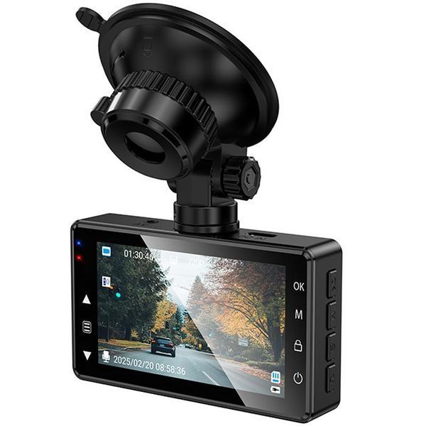 Відеореєстратор Hoco DV14 3-inch screen display driving recorder (720P) 79684 фото