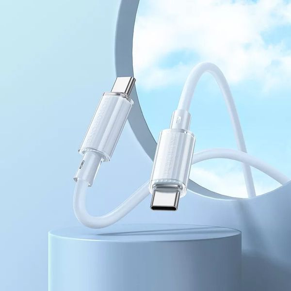 Дата кабель Borofone BX112 Lemon Type-C to Type-C 60W (1m) 73987 фото