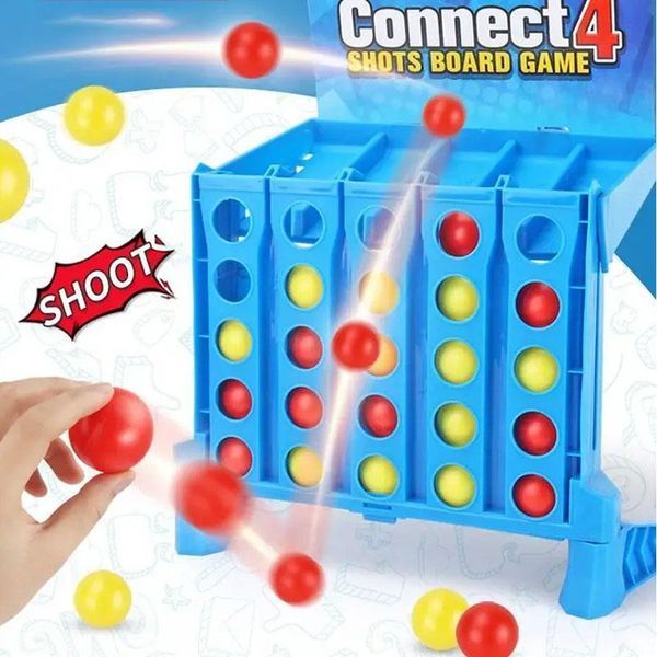 Настільна інтерактивна гра Ummi 22013 Connect 4 Shots Board Game 79324 фото