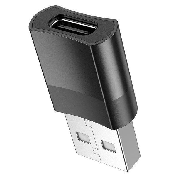 Перехідник Hoco UA17 USB Male to Type-C Female USB2.0 55828 фото