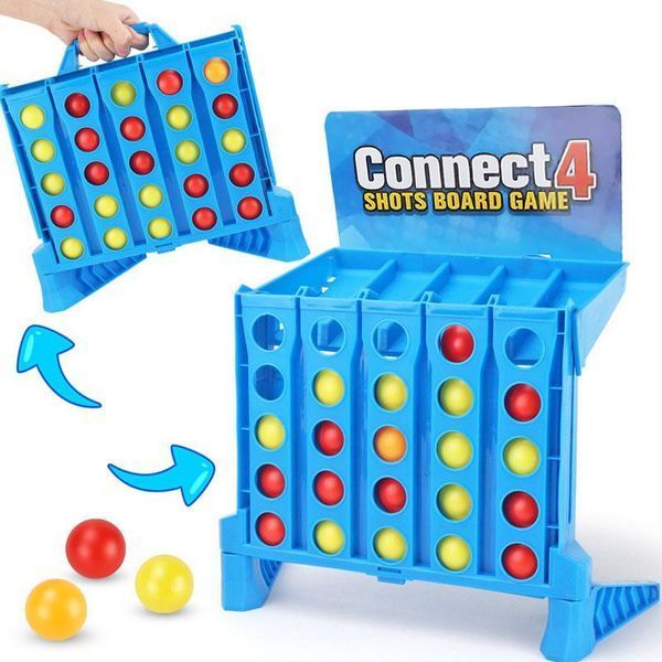Настільна інтерактивна гра Ummi 22013 Connect 4 Shots Board Game 79324 фото