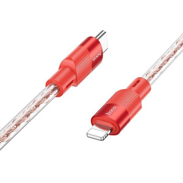 Дата кабель Hoco X99 Crystal Junction PD 27W Type-C to Lightning (1m) 66072 фото