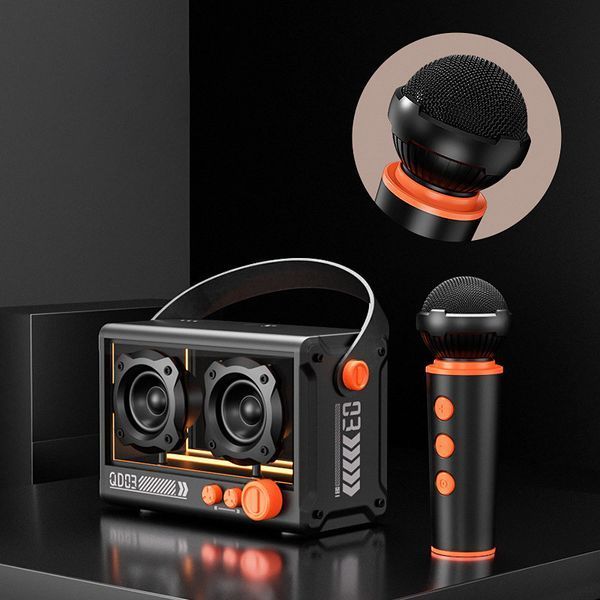Bluetooth колонка QD03 Transparent з мікрофоном 78524 фото