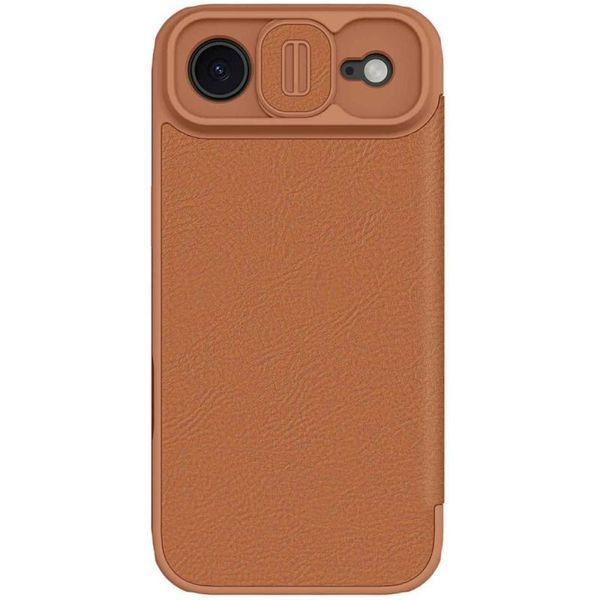 Шкіряний чохол-книжка Nillkin Qin Pro Camshield для Apple iPhone 17 Air (6.5") 81513 фото