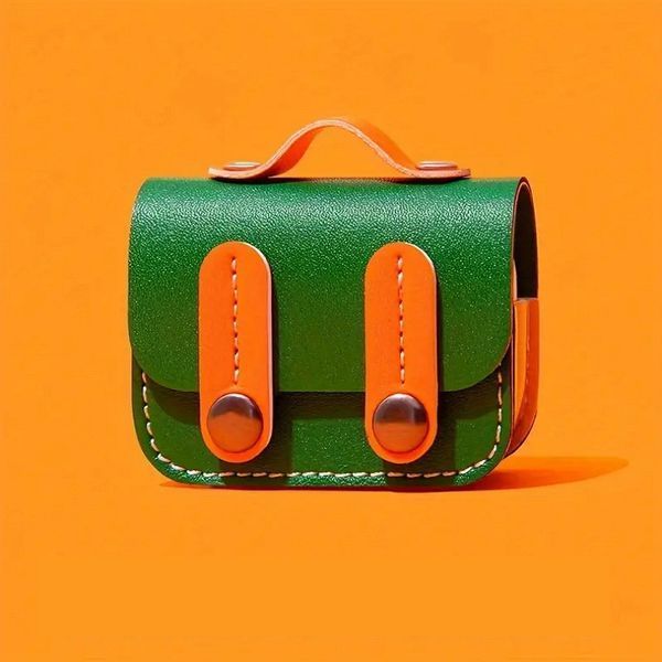 Шкіряний футляр Briefcase для навушників AirPods Pro 75482 фото