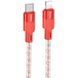 Дата кабель Hoco X99 Crystal Junction PD 27W Type-C to Lightning (1m) 66072 фото 1