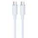Дата кабель Borofone BX112 Lemon Type-C to Type-C 60W (1m) 73987 фото 1