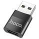 Перехідник Hoco UA17 USB Male to Type-C Female USB2.0 55828 фото 1