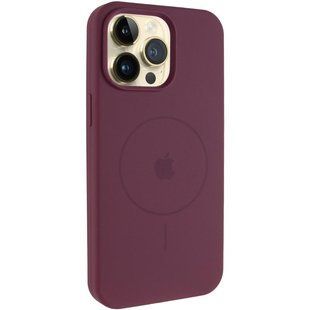 Чохол Silicone Case Full Protective (AA) V2 with MagSafe для Apple iPhone 15 Pro (6.1") 80660 фото