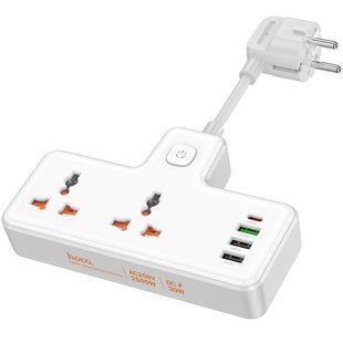 МЗП Hoco AC12A Reise (PD30W/1C3A) +Socket 67538 фото