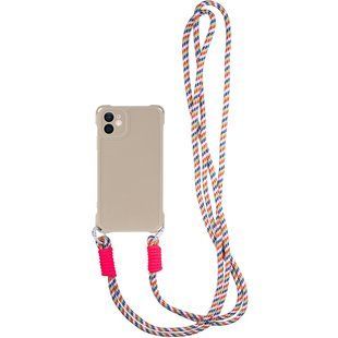 Чохол TPU CrossBody with straps для Apple iPhone 12 (6.1") 78817 фото