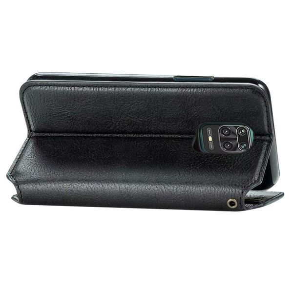 Шкіряний чохол-книжка GETMAN Cubic (PU) для Xiaomi Redmi Note 9s / Note 9 Pro / Note 9 Pro Max 37900 фото