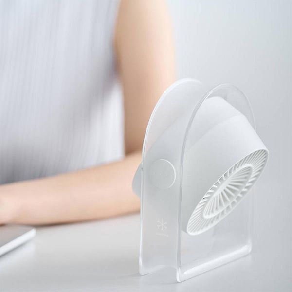 Уцінка Портативний вентилятор WIWU WI-FS07 Snow desktop fan 79880 фото