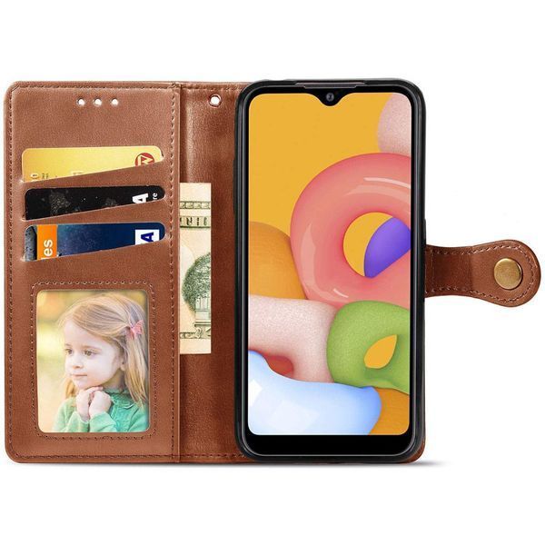 Шкіряний чохол-книжка GETMAN Gallant (PU) для Xiaomi Redmi 12 64850 фото
