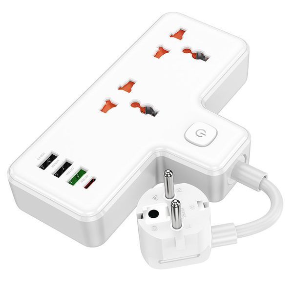 МЗП Hoco AC12A Reise (PD30W/1C3A) +Socket 67538 фото