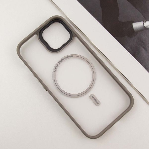 TPU+PC чохол Blueo Skin Friendly Frosted with MagSafe для Apple iPhone 15 (6.1") 71350 фото
