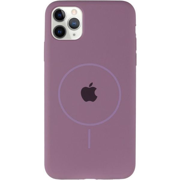 Чохол Silicone Case Full Protective (AA) with MagSafe для Apple iPhone 11 Pro Max (6.5") 76425 фото