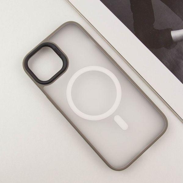 TPU+PC чохол Blueo Skin Friendly Frosted with MagSafe для Apple iPhone 15 (6.1") 71350 фото
