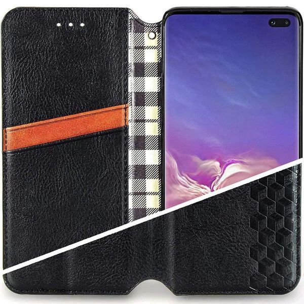 Шкіряний чохол-книжка GETMAN Cubic (PU) для Xiaomi Redmi Note 9s / Note 9 Pro / Note 9 Pro Max 37900 фото
