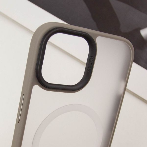 TPU+PC чохол Blueo Skin Friendly Frosted with MagSafe для Apple iPhone 15 (6.1") 71350 фото
