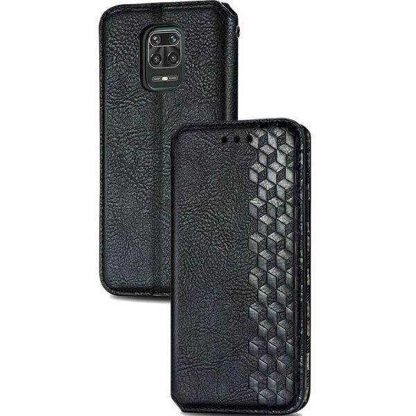 Шкіряний чохол-книжка GETMAN Cubic (PU) для Xiaomi Redmi Note 9s / Note 9 Pro / Note 9 Pro Max 37900 фото