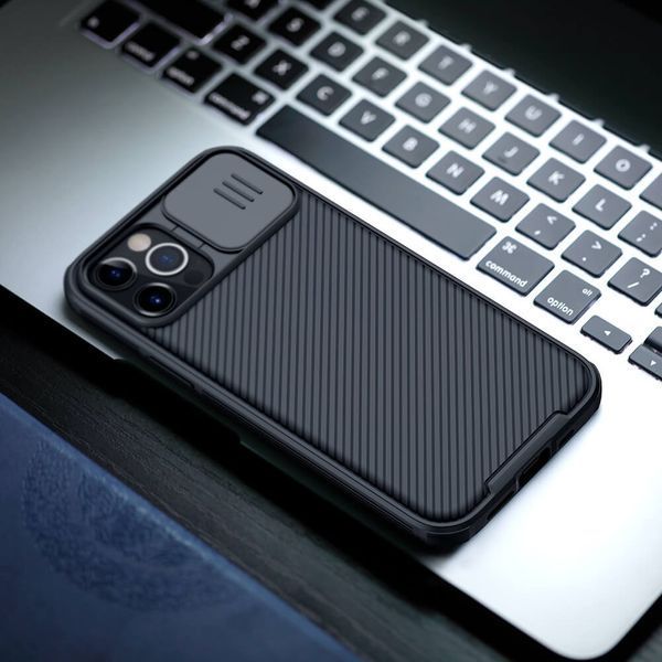 Карбонова накладка Nillkin CamShield Pro для Apple iPhone 13 Pro (6.1") 49320 фото