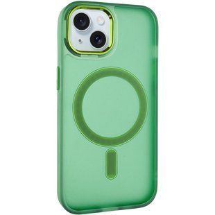 Чохол TPU+PC Lily with MagSafe для Apple iPhone 15 (6.1") 71769 фото
