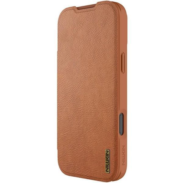 Шкіряний чохол-книжка Nillkin Qin Pro Camshield для Apple iPhone 17 Pro (6.3") 81514 фото