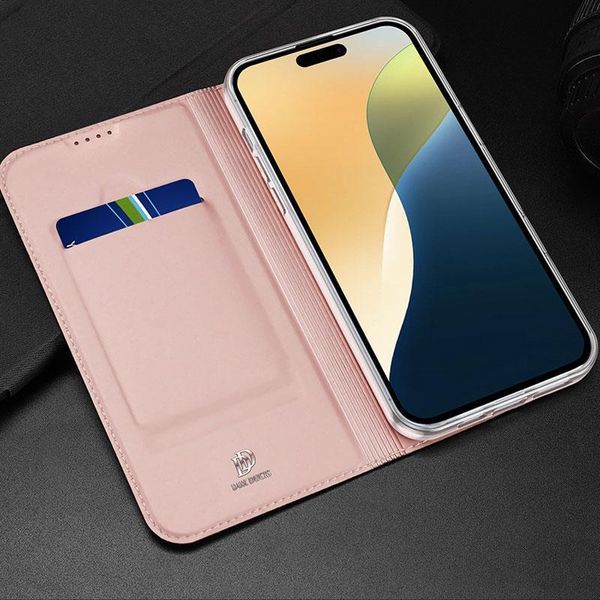 Чохол-книжка Dux Ducis з кишенею для візиток для Apple iPhone 16 Pro (6.3") 73604 фото