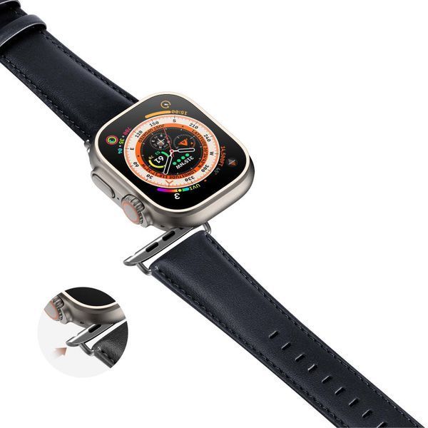 Ремінець Dux Ducis Leather Strap Classic для Apple Watch 42(ser.1-3)/44/45/46/49mm 79537 фото