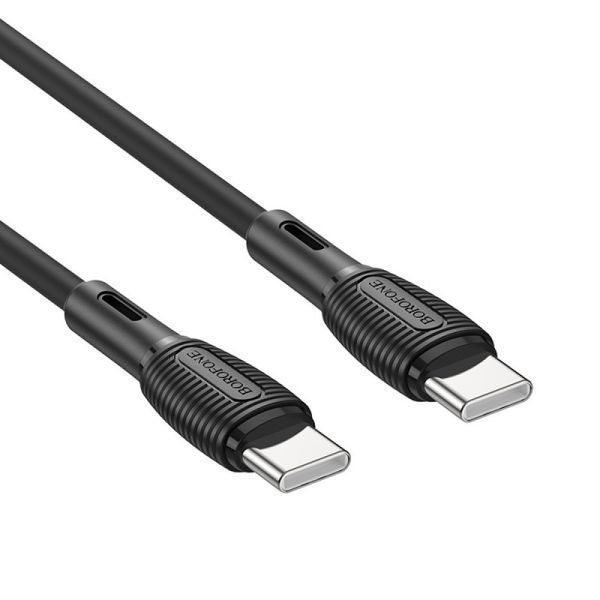 Дата кабель Borofone BX86 Advantage Type-C to Type-C 60W (1m) 71153 фото
