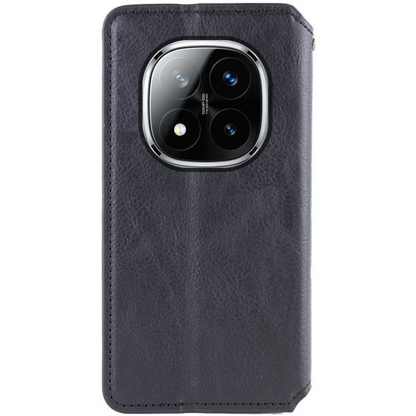 Шкіряний чохол-книжка GETMAN Cubic (PU) для Xiaomi Redmi Note 14 Pro 5G / 14 Pro+ 78161 фото
