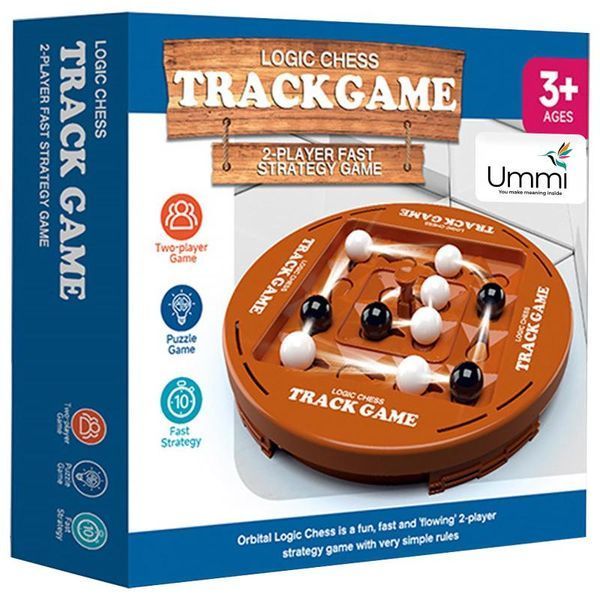 Уцінка Настільна інтерактивна гра Ummi 777A Logic Chess Track Game 80361 фото